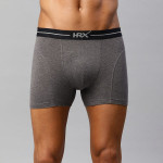 Men Lifestyle Charcoal Grey Core Boxer Brief