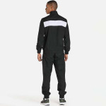 Men Black & White Printed Tracksuits