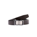 Men Brown Solid Leather Belt